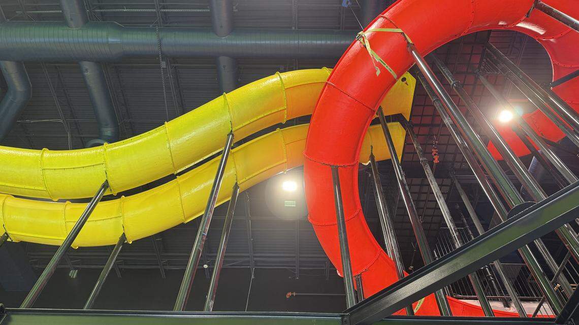 A new Slick City indoor slide park is opening in Colleyville