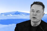 Elon Musk and the Starlink building at 858 FM1209, Bastrop, TX