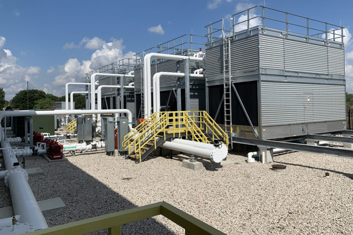 Supercomputer Cooling Towers