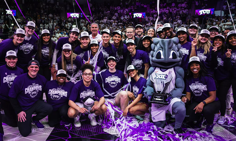 TCU WBB Repeats as Regular Season Big 12 Champions, 2026 Phillips 66 Big 12 Women’s Basketball Tournament Bracket Announced