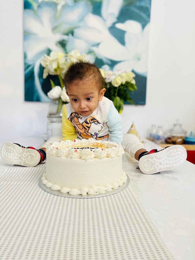 Md Adbeel Rahman, now age 4, in an undated photo. Adbeel has Leigh syndrome.