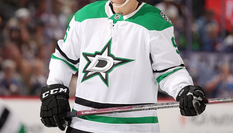 Mikko Rantanen #96 of the Dallas Stars