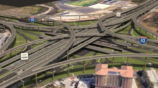 TxDOT: Bridge construction to cause more closures at Loop 1604 and I-10