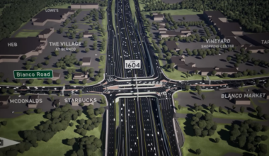 TxDOT: San Antonio’s first diverging diamond interchange (DDI) enters final phase of construction