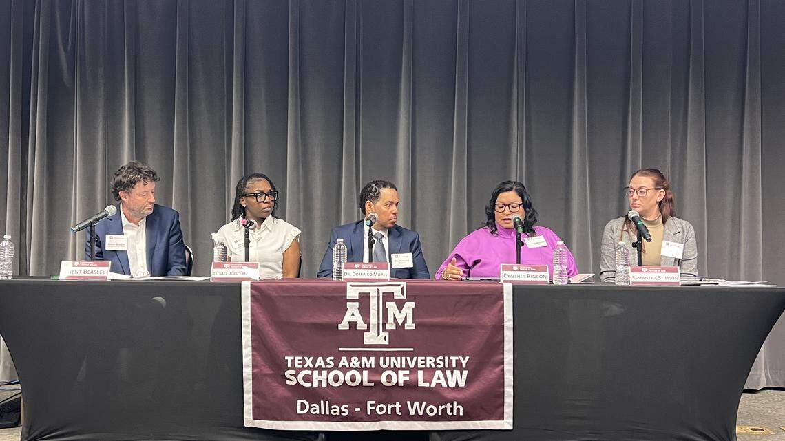 Panelists speak on FWISD state takeover at Texas A&M law school
