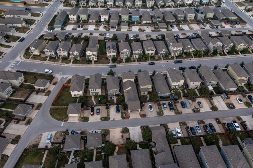 Texas Neighborhood Aerial