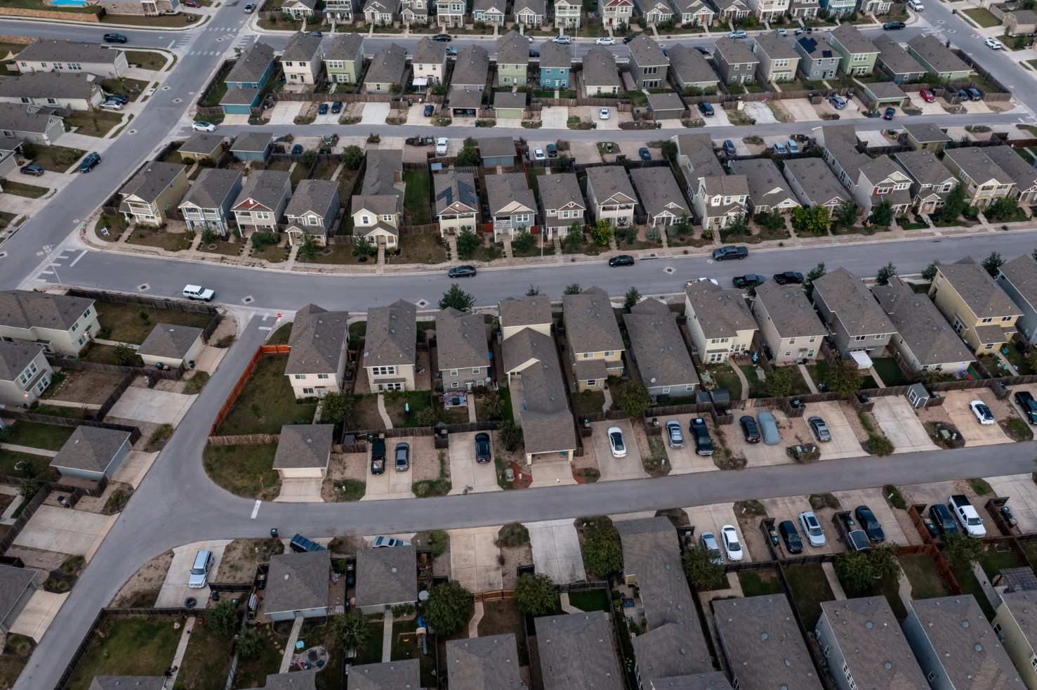 Texas Neighborhood Aerial