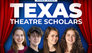Four Plano ISD Students Named Texas Theatre Scholars
