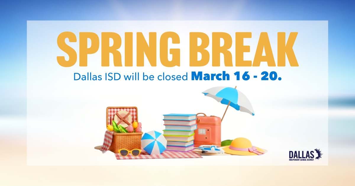 Dallas ISD is offering spring break meals to-go on March 16