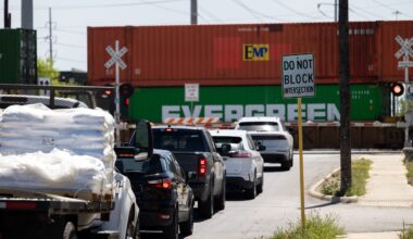 Stuck behind a train? San Antonio wants to help you avoid it.