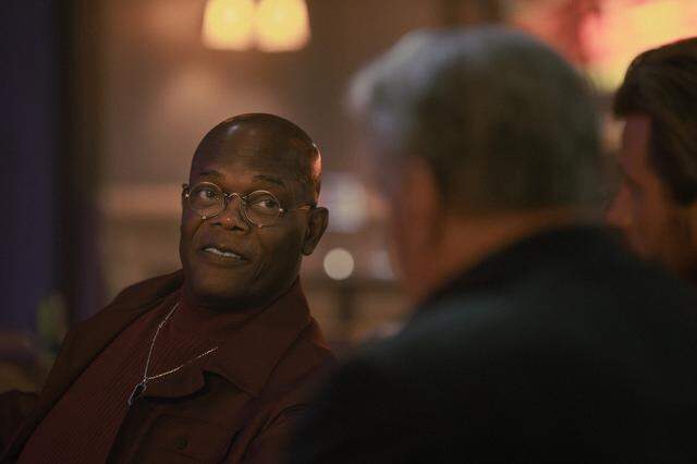 Samuel L. Jackson as Russell Lee Washington Jr. in “Tulsa King,” episode 10, season 3, streaming on Paramount+, 2025.