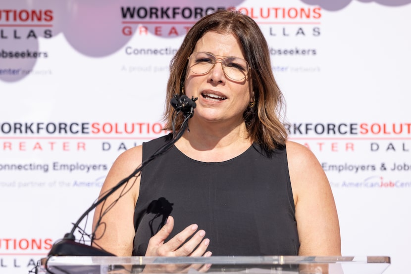Laura Ward, Workforce Solutions Greater Dallas president and CEO, said the need for durable...