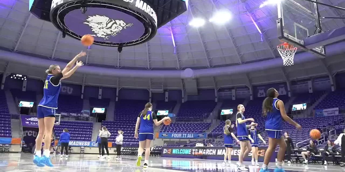 SDSU Women in Fort Worth, TX prepare for Friday NCAA Tournament game