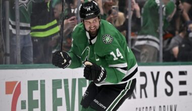Dallas Stars captain Jamie Benn vs Vegas Golden Knights