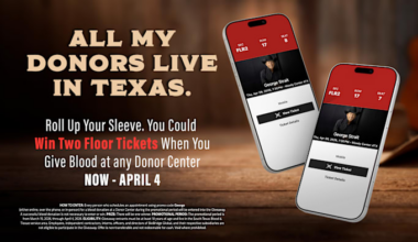 Donate blood for chance to win George Strait concert tickets