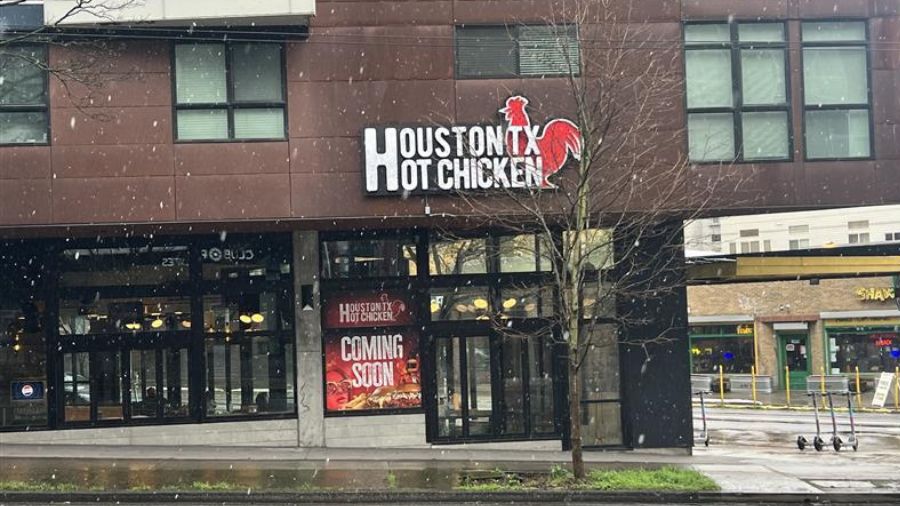 Chicken Seattle opening food...