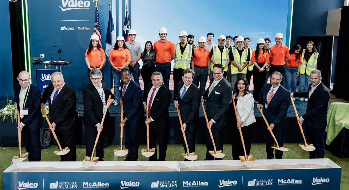 Valeo Breaks Ground on $225 Million High-Tech Plant in McAllen, Texas, for Software-Defined Vehicle Technology
