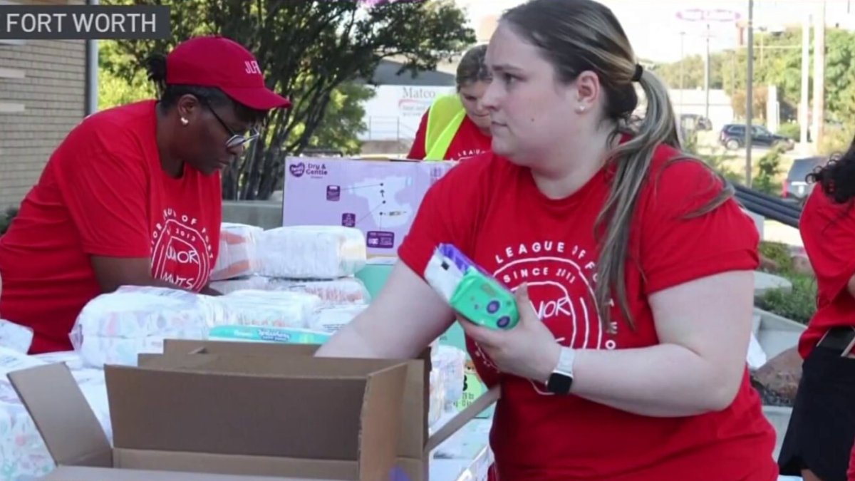 Diaper drive for families in Fort Worth – NBC 5 Dallas-Fort Worth