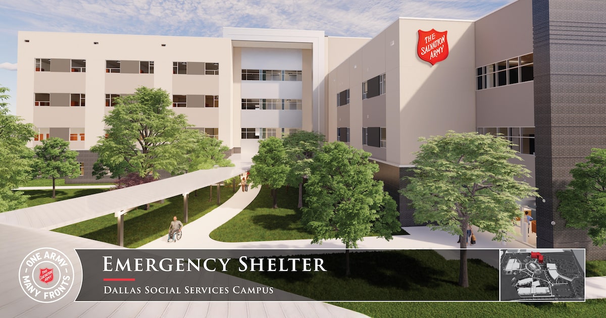 Dallas’ new Salvation Army campus will greatly expand homeless services