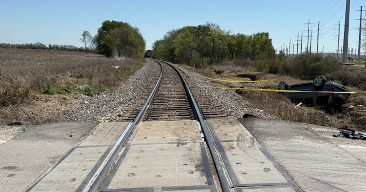 Driver killed after SUV collides with train in southern Dallas County