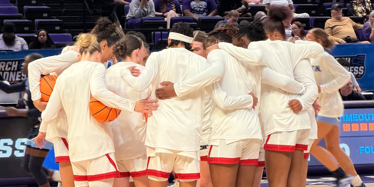 Lady Raiders beat Villanova 57-52 in First Round, next face LSU Sunday afternoon