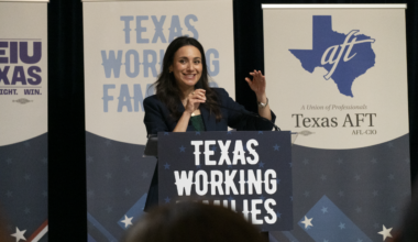 Texas AFT :Texas labor movement celebrates Gina Hinojosa’s victory in Working Families Rally [Gallery] ‣ Texas AFT