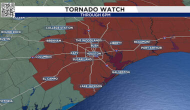 Another round of strong to severe storms set to slam across Houston Wednesday afternoon