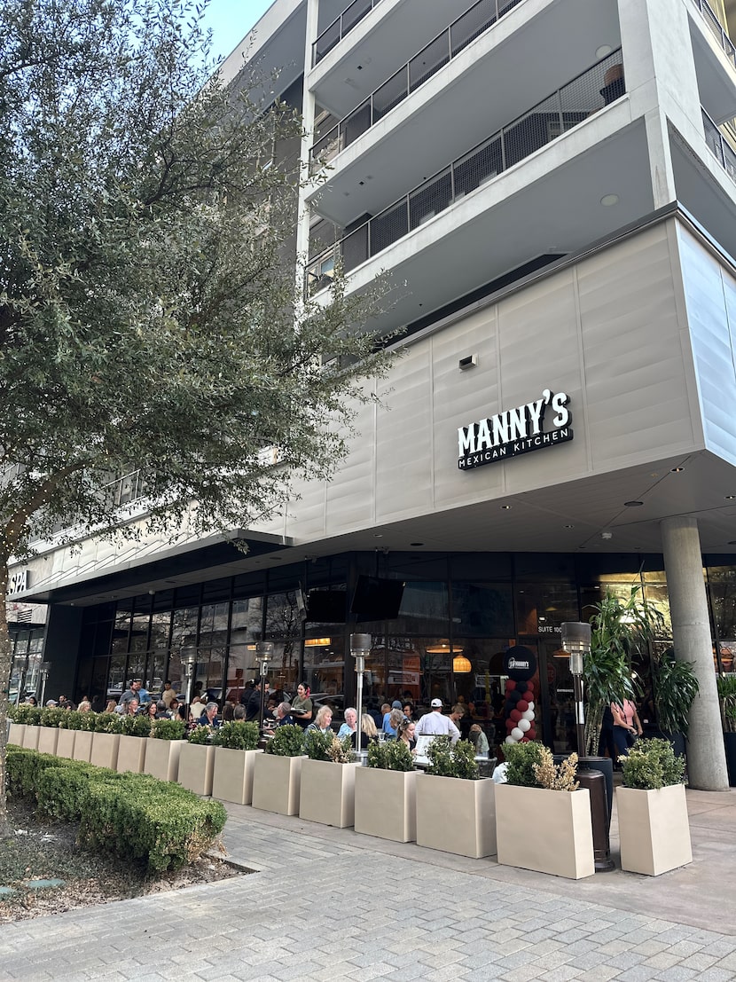 The new restaurant is located in front of CityPlaza, in Richardson.