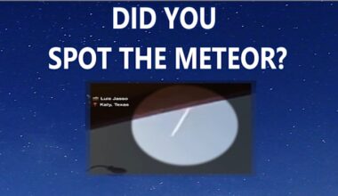 Houston, did you hear the sonic BOOM? A meteor is the culprit!