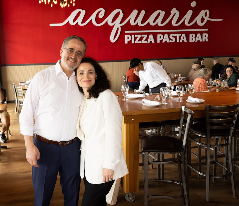 Married couple Nino Rata and Elda Rata own Acquario. 