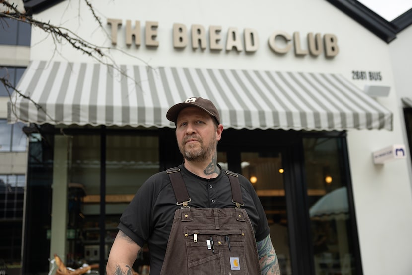 Baking director Peter Edris moved from New York to Dallas to open The Bread Club. He said...