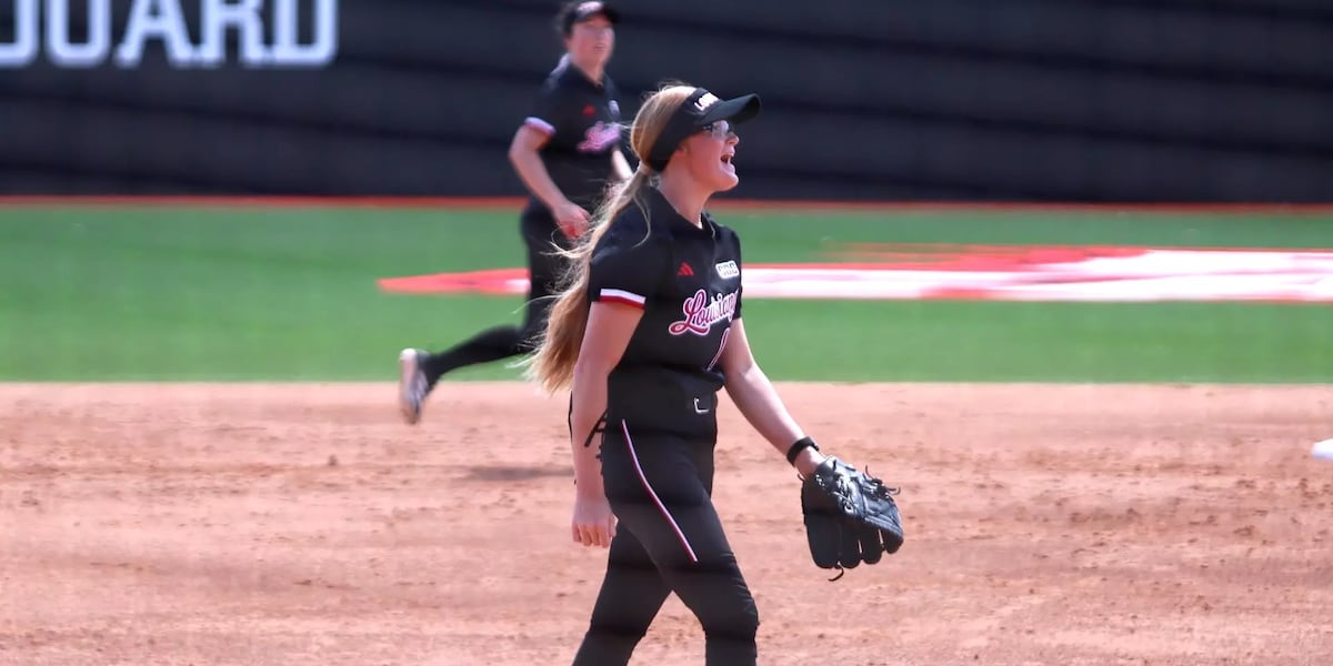 Rains’ Sage Hoover grabs 6th win, Louisiana takes series over Texas State