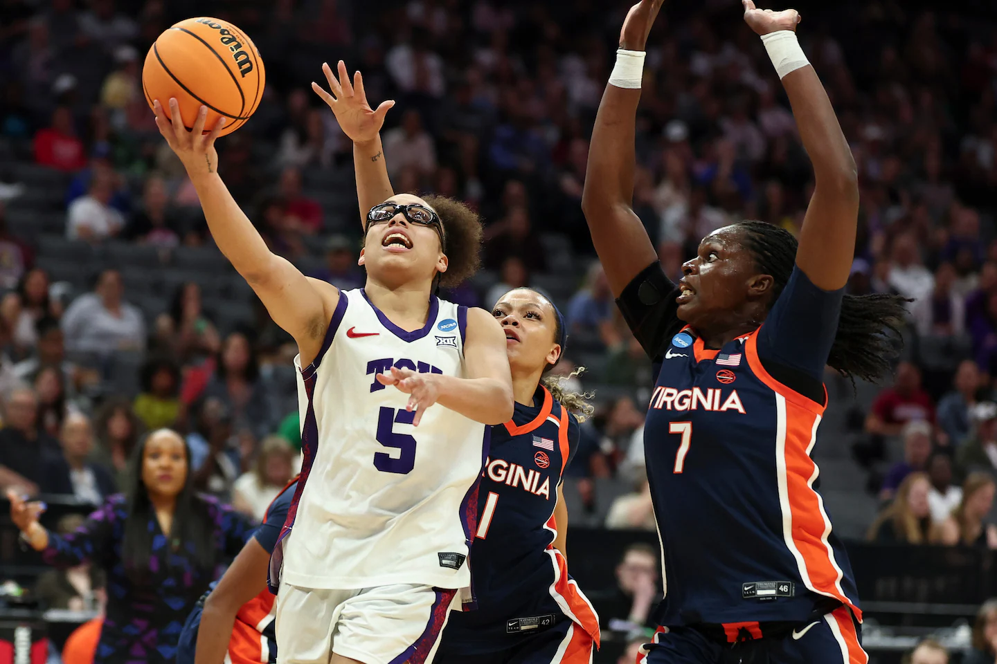 Olivia Miles found her joy at TCU. Now the Horned Frogs are back in the Elite Eight