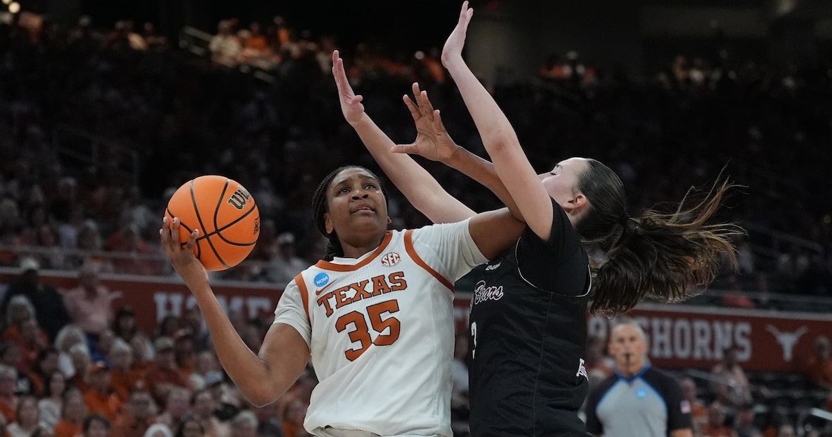 Texas makes statement in NCAA Tournament opener with 42-point romp over Missouri State