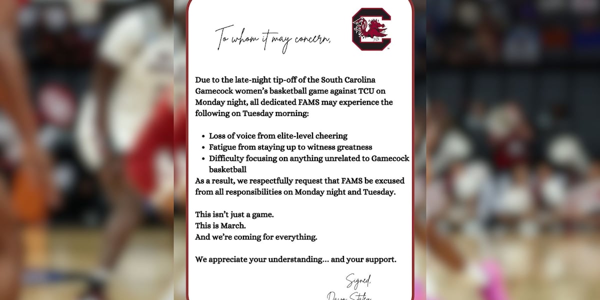 ‘This is March:’ Dawn Staley provides work excuse ahead of Elite 8 game against TCU