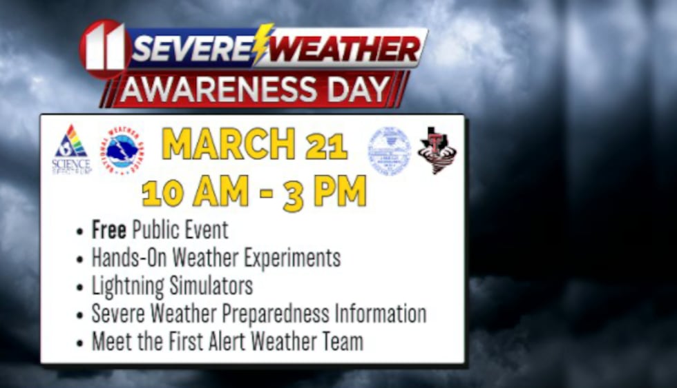 Come join us at the Science Spectrum for hands on learning about severe weather!