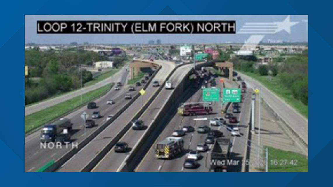 Motorcyclist dies in Loop 12 collision with truck, deputies say