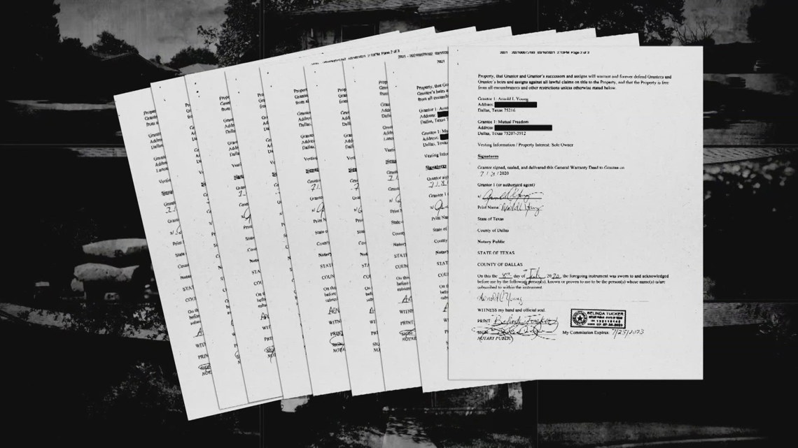 'Unbelievable' | Lawsuit reignites alleged deed fraud battle over Dallas homes