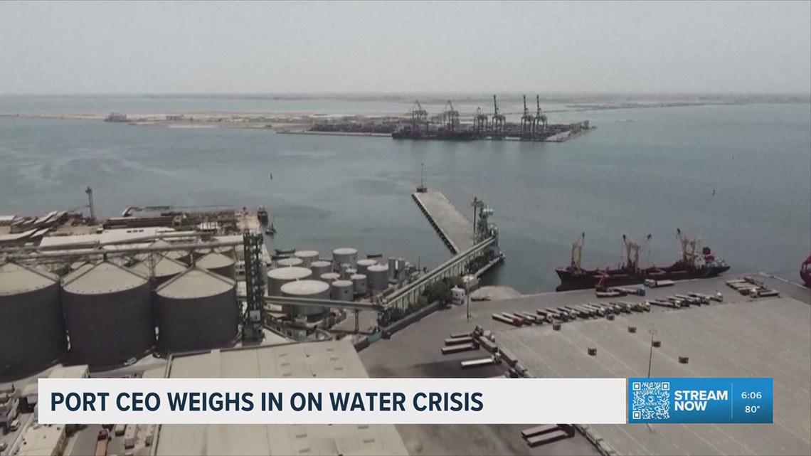 Port of Corpus Christi CEO on new water sources amid crisis