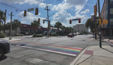 New rainbow sidewalks debut this weekend in San Antonio's Pride Cultural Heritage District