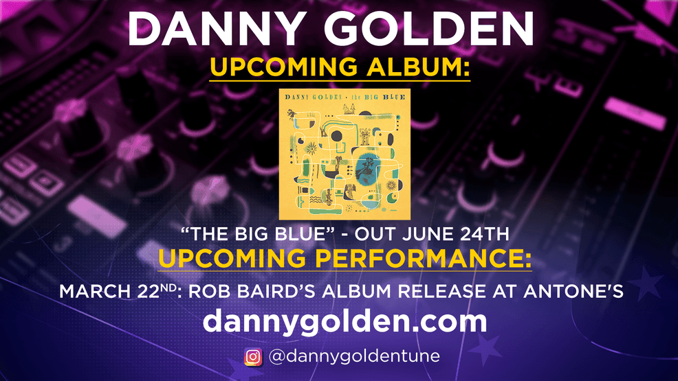 Danny Golden has a live show coming up this upcoming Sunday, the 22nd, when he’ll perform at Antone’s for Rob Baird’s “Smoke on the Breeze” album release. More information about Golden’s upcoming projects and appearances is available online and on his social media.