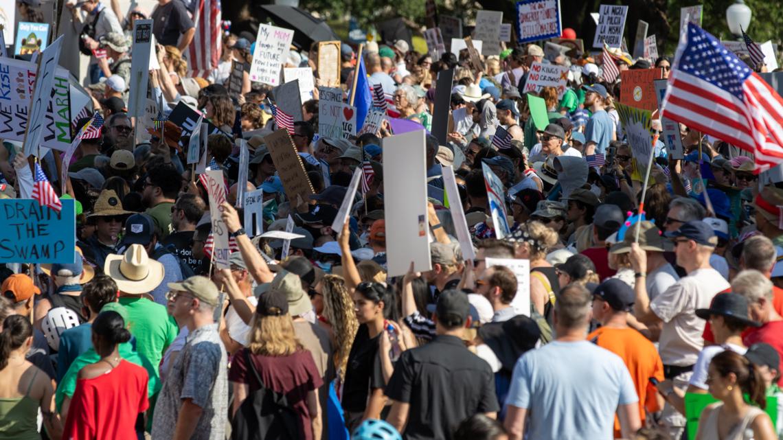 'No Kings' rally scheduled for Saturday at Auditorium Shores