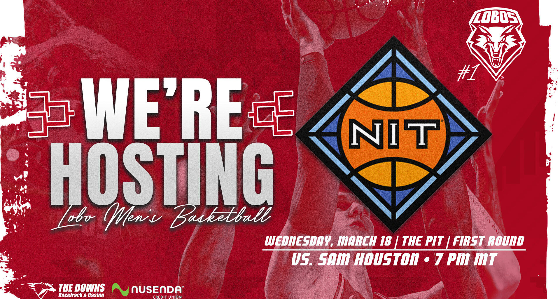 New Mexico to Host Sam Houston in NIT First Round - New Mexico Lobos