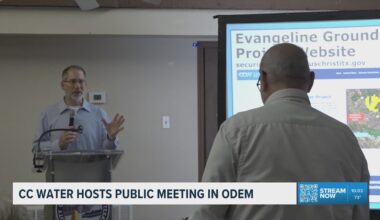 Corpus Christi Water hosts public meeting in Odem