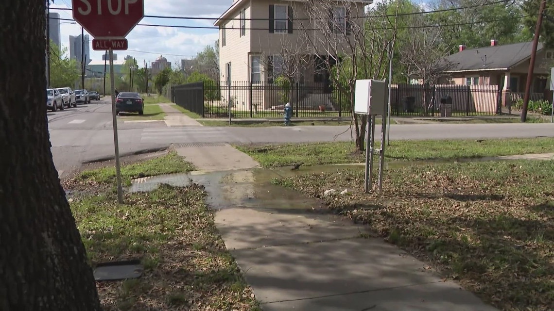 A long-standing hazard near a Houston school is finally being addressed following KHOU 11 report