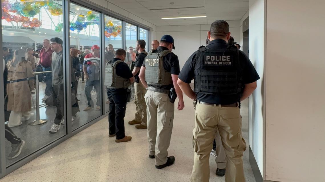 ICE agents spotted at Bush Airport and reported to be at Hobby