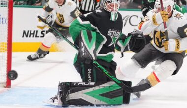 Golden Knights edge Dallas 3-2 on late goal, deny Stars' bid to clinch a playoff berth