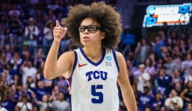 TCU tops Washington in OT, advances to Sweet 16 behind Olivia Miles' double-double
