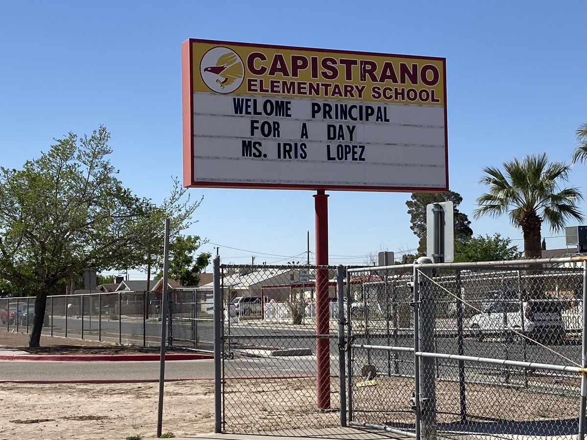 KISS FM’s Iris Lopez Was Principal for a Day