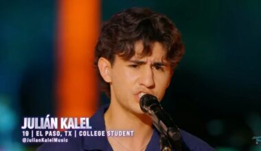 El Pasoan, Julian Kalel, Song for Dad Sends Him to Idol Top 20